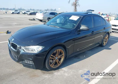 2014 BMW 335I z USA, uszkodzony, nr VIN WBA3A9C57EF477774